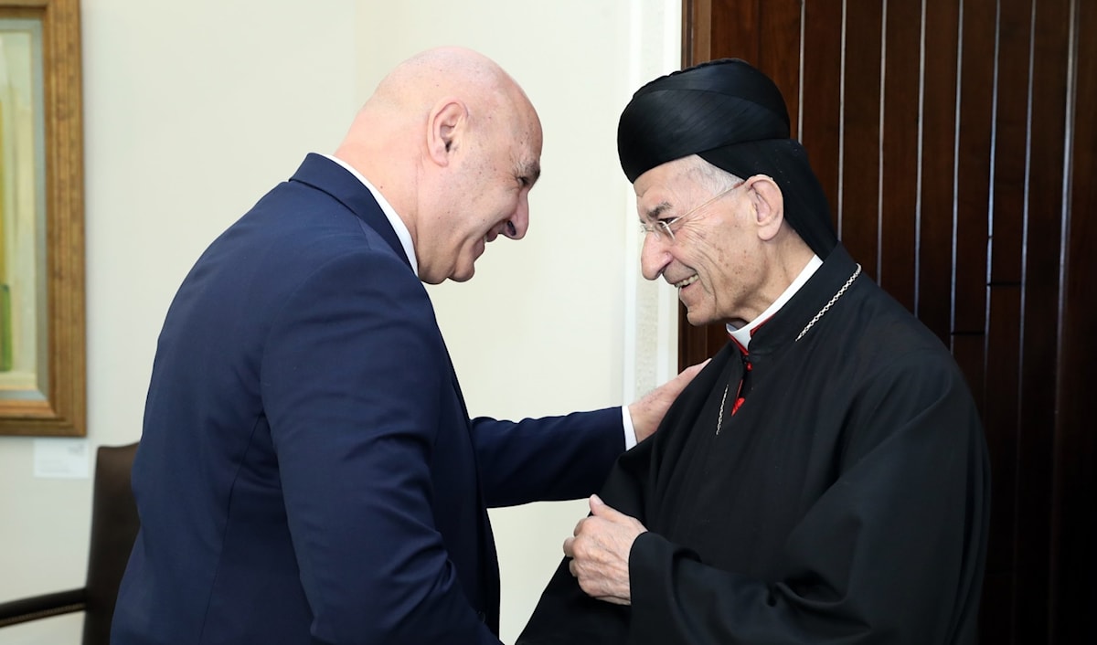 الرئيس عون يستقبل البطريرك الراعي في قصر بعبدا (رئاسة الجمهورية)