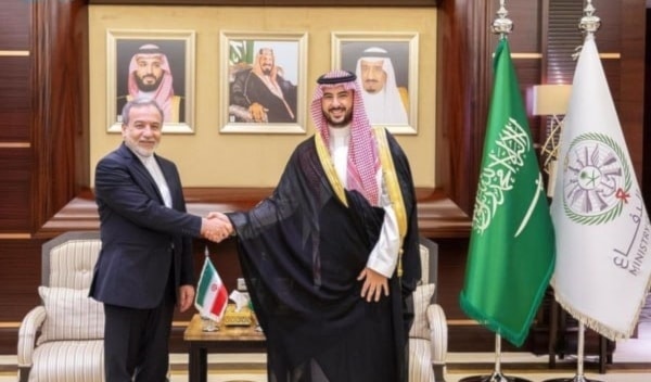 تطرّق اللقاء بين عراقجي وبن سلمان إلى سبل تعزيز التعاون بين طهران والرياض (من الويب)
