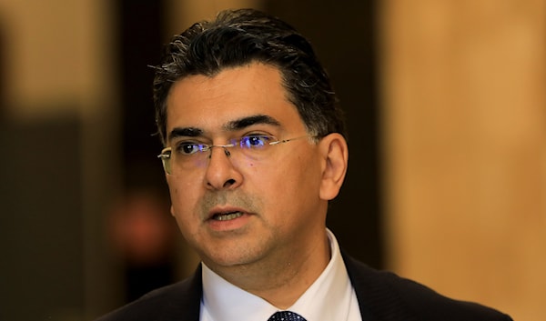 وزير الإعلام بول مرقص (هيثم الموسوي)