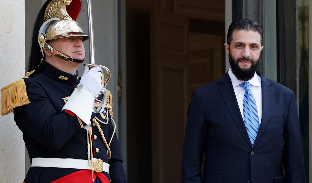 اللافت في البيان الرئاسي أنه جاء عقب المجازر التي شهدتها محافظة السويداء ذات الغالبية الدرزية (أ ف ب)