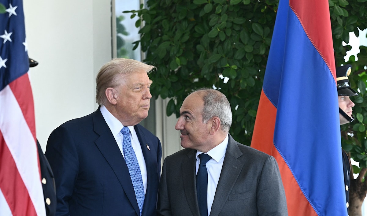 حذرت إيران أرمينيا من سعي الولايات المتحدة إلى السيطرة على منطقة القوقاز (أ ف ب)