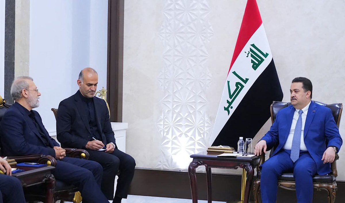 جاءت الزيارة في وقت تعمل فيه بغداد جاهدةً لرعاية حوار أميركي - إيراني يطمح إلى تهدئة الأوضاع في المنطقة (أ ف ب)