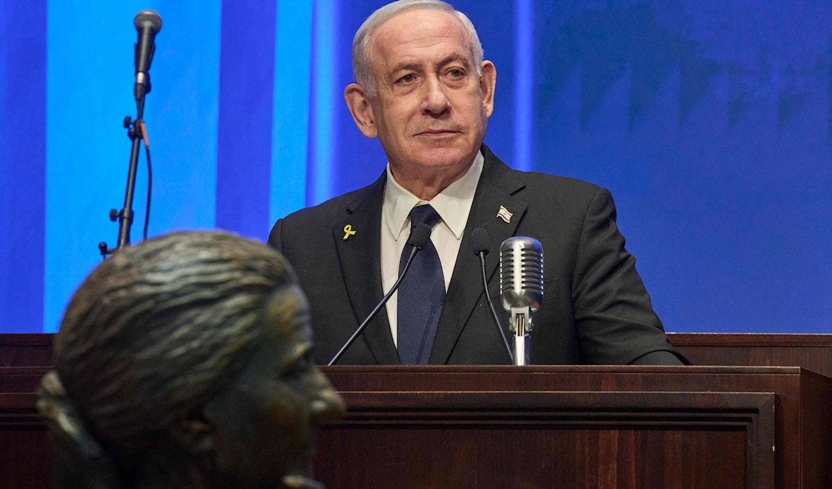 رئيس حكومة الاحتلال الإسرائيلي بنيامين نتنياهو (أ ف ب)