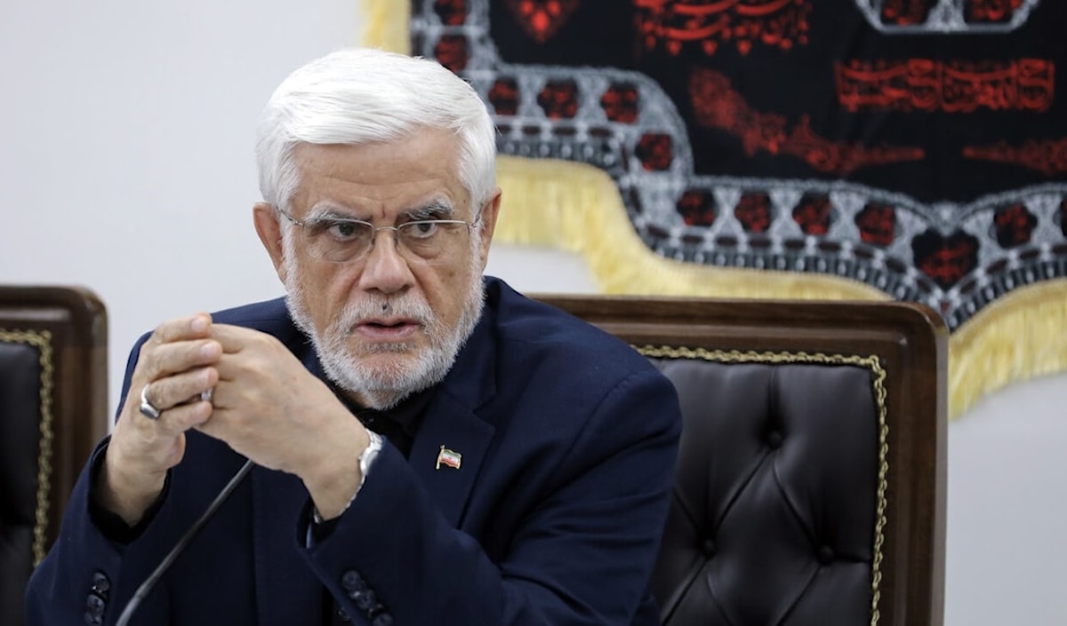 النائب الأول للرئيس الإيراني محمد رضا عارف (من الويب)