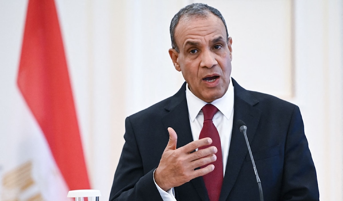 وزير الخارجيّة المصريّ بدر عبد العاطي (أ ف ب)