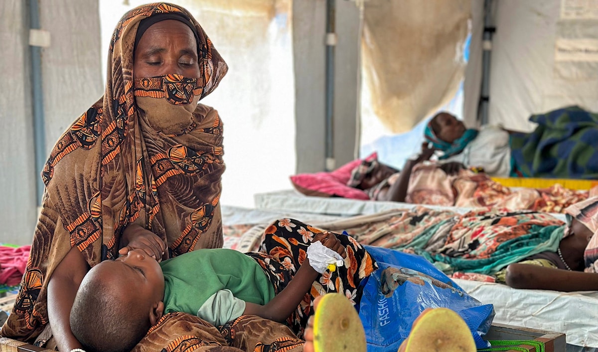 سُجّلت نحو 100 ألف إصابة بـ«الكوليرا» في مختلف أنحاء السودان منذ تموز 2024 (أ ف ب)