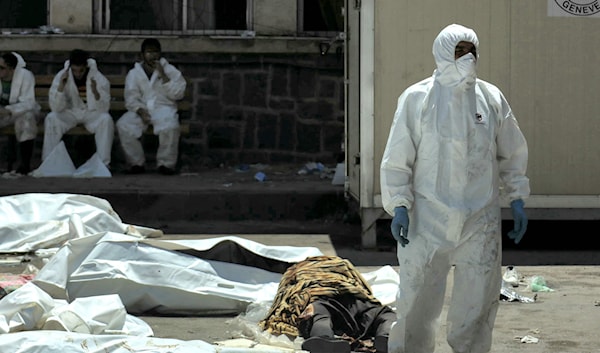 ثلاثة من أصل أربعة مشافٍ عامة خرجت عن الخدمة في السويداء (أ ف ب)