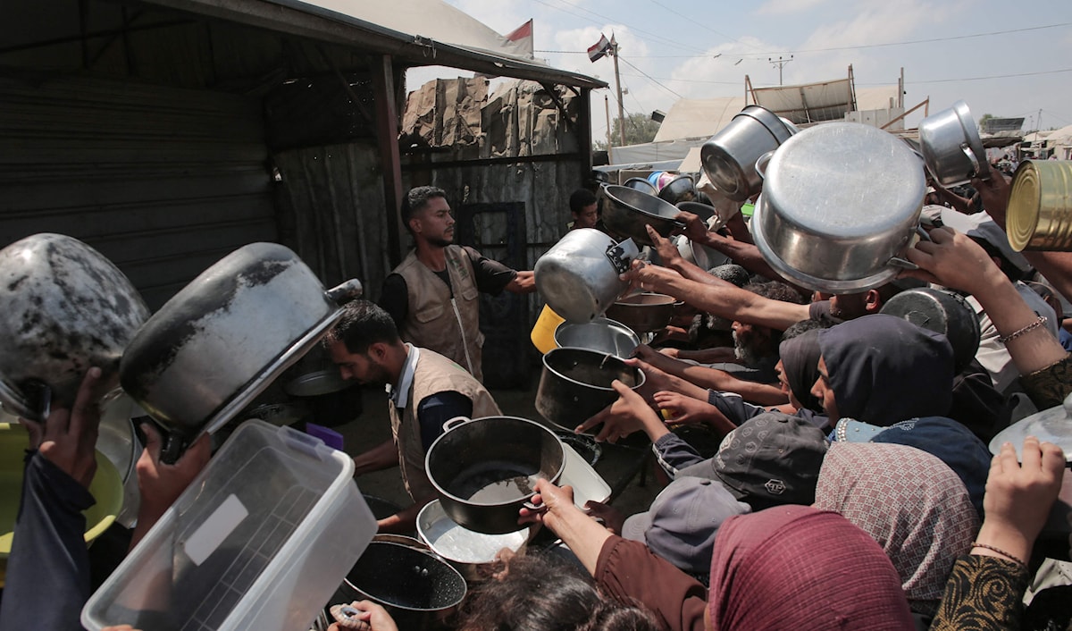 أوضح خبراء الأمّم المتحدة أنّ نحو 500 ألف فلسطيني يواجهون جوعاً «كارثياً» (أ ف ب)