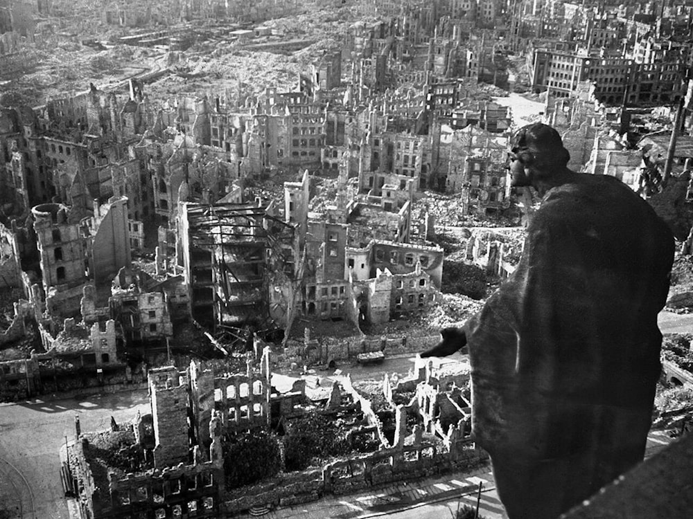 درسدن عام 1945 (والتر هان ـ أ ف ب)