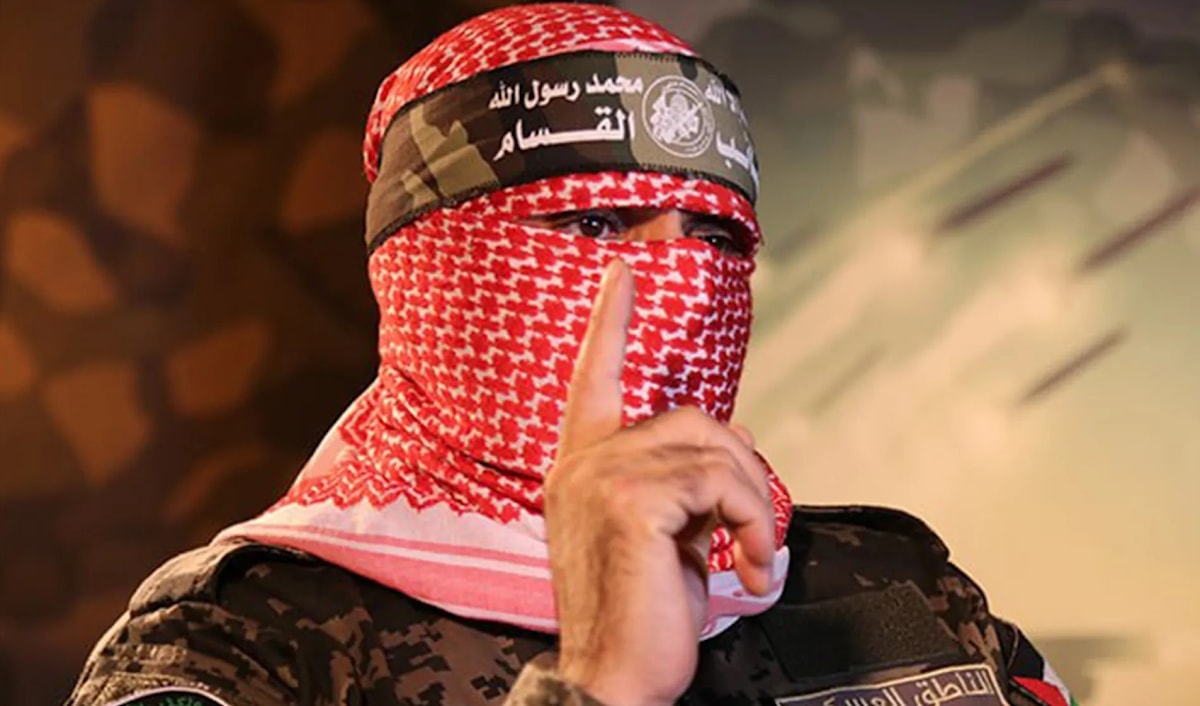 الناطق العسكري باسم كتائب «القسام» أبو عبيدة (من الويب)