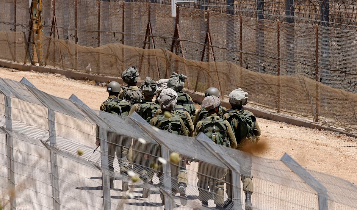 سبق لإسرائيل أن هددت بأنها لن تسمح بنشر قوات عسكرية بمحاذاة الجولان (أ ف ب)