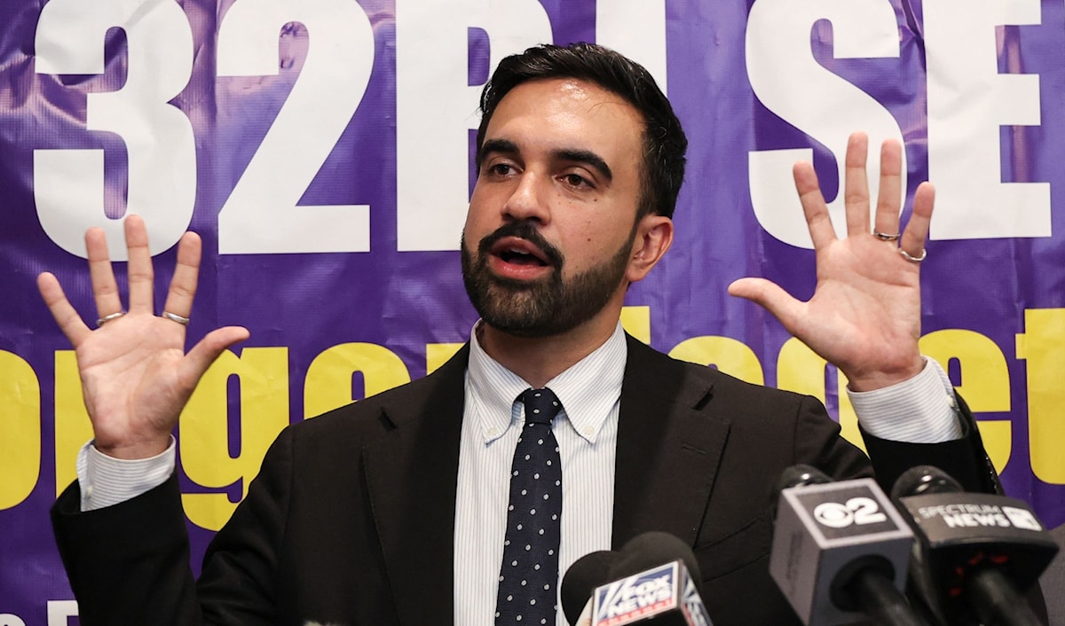 واجه ممداني تهديدات وحملات تشويه متكرّرة خلال حملته الانتخابية (أ ف ب)