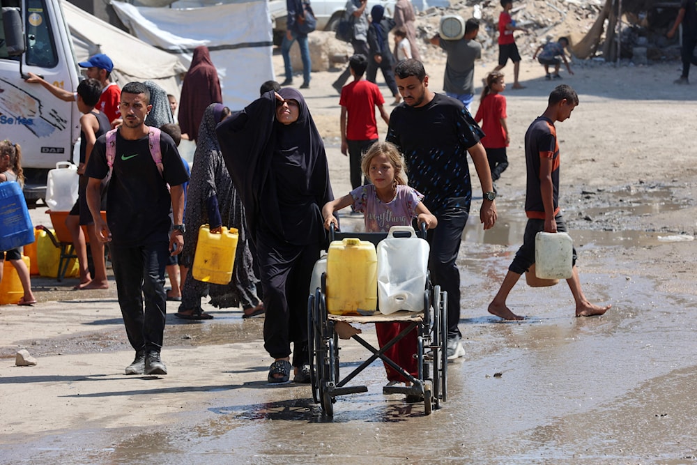 تعرّضت 63 بئراً في غزة لأضرار إما كلية أو جزئية نتيجة القصف الإسرائيلي (أ ف ب)