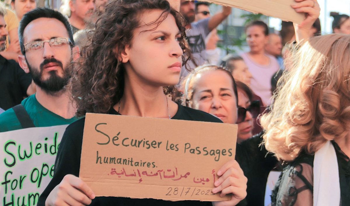تشهد السويداء أزمة خبز متفاقمة (أ ف ب)