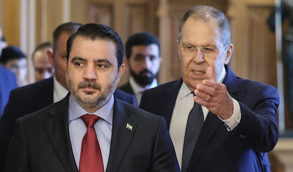 عزفت موسكو، إبان زيارة الوفد السوري إليها، على «وتر» التأكيد على «وحدة الأراضي السورية» (أ ف ب)