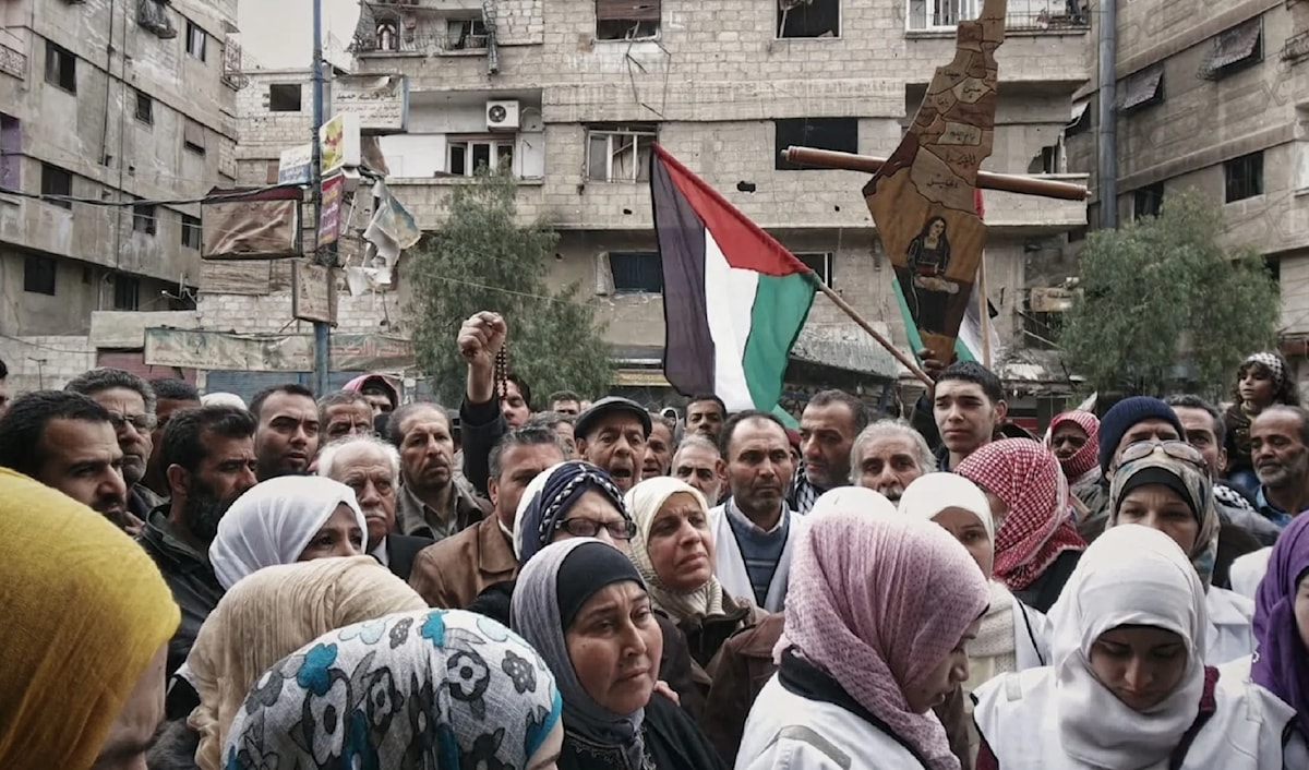 يوميات مخيم اليرموك على الشاشة
