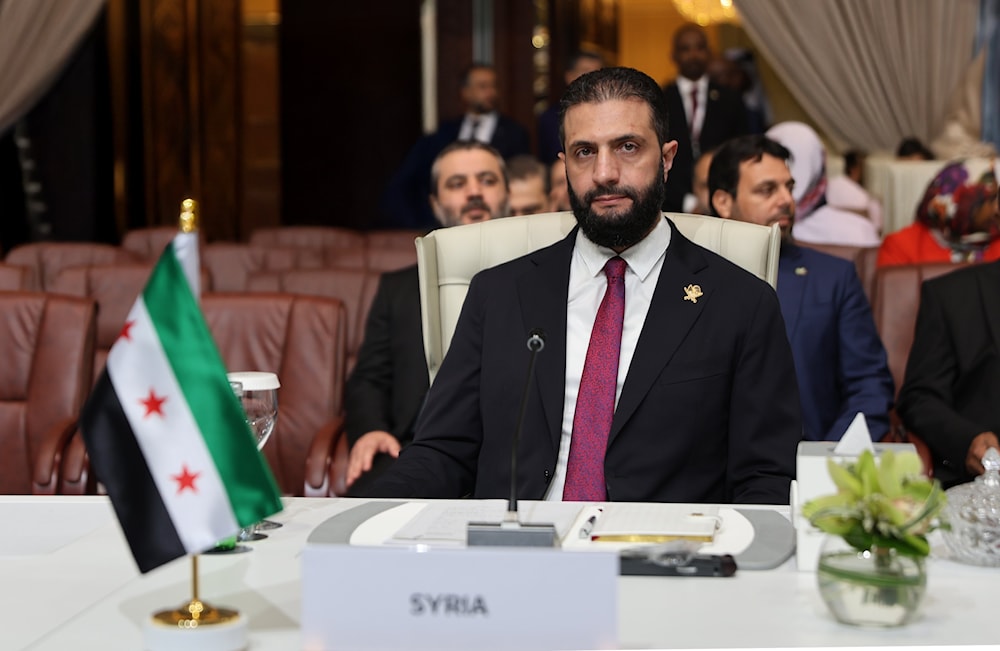 الشرع يشارك اليوم في القمة العربية الإسلامية الطارئة (سانا)