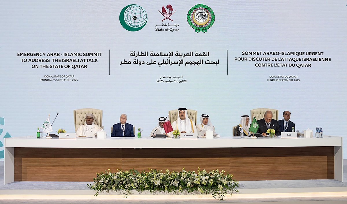 طلبت إيران إدراج تحفظات وفدها في التقرير الختامي للقمة (أ ف ب)