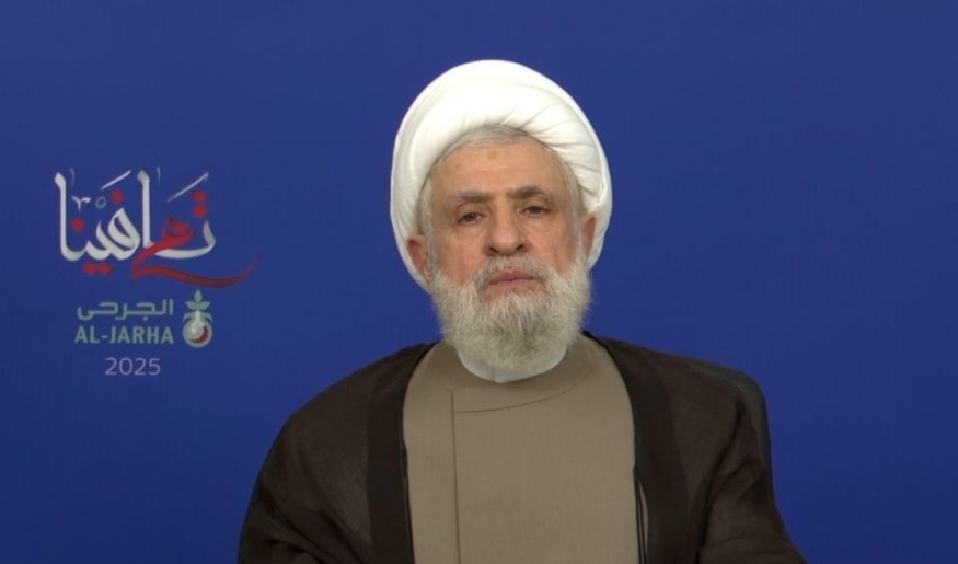 توجه قاسم إلى الجرحى قائلاً: أنتم على درب أسْمى وأعظم ‌‏الشهداء (من الويب)