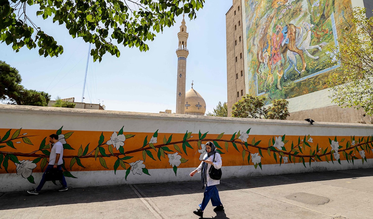 أُعدم شهبازي شنقاً هذا الصباح بعد إتمام المسار القضائي (أ ف ب)