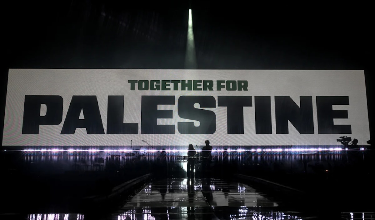 مشاهير في لندن... «معاً من أجل فلسطين»!