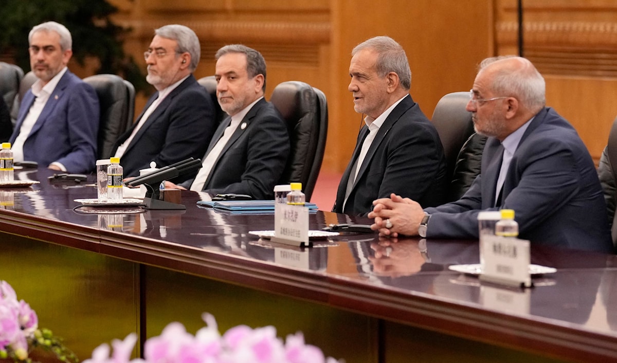 لطالما أولت الصين علاقاتها مع إيران أهمية بالغة في دبلوماسيتها بالشرق الأوسط (أ ف ب)