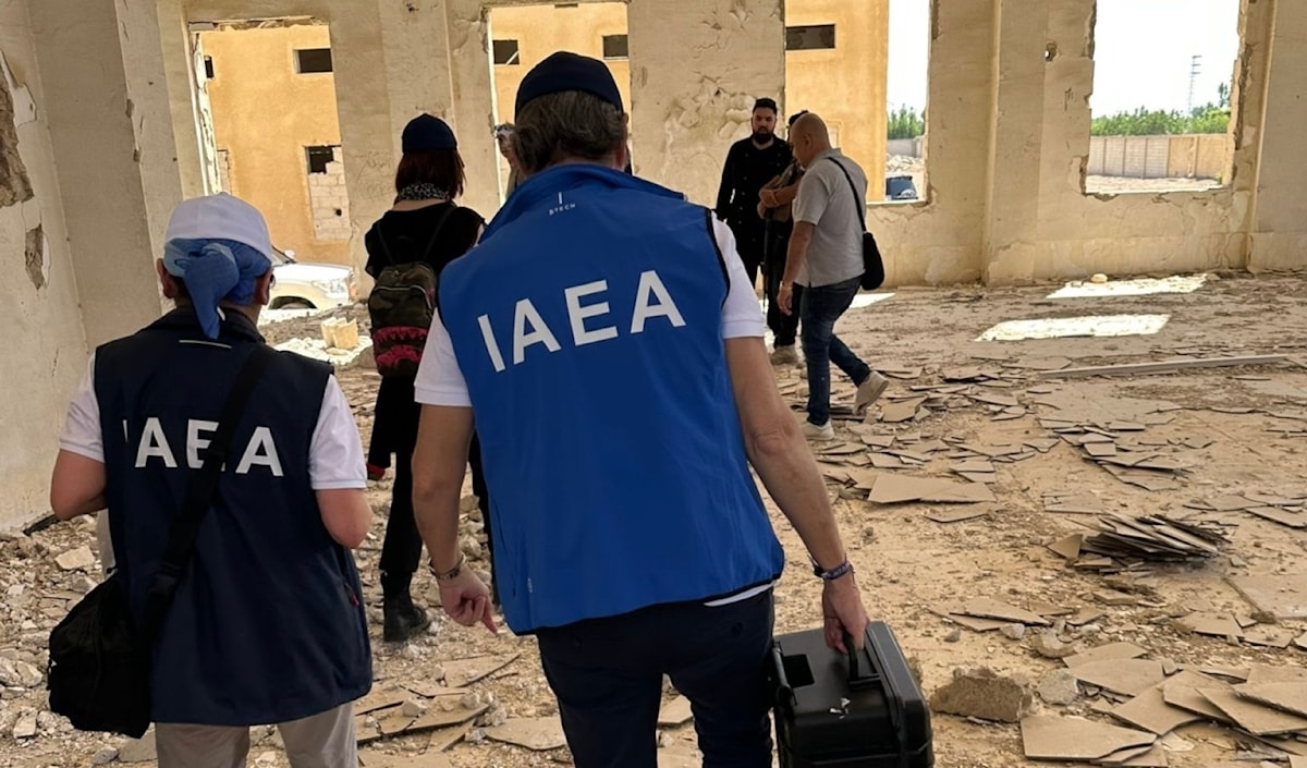وفق تقرير الوكالة فإن اليورانيوم مأخوذ من عينات من موقع دير الزور (من الويب)