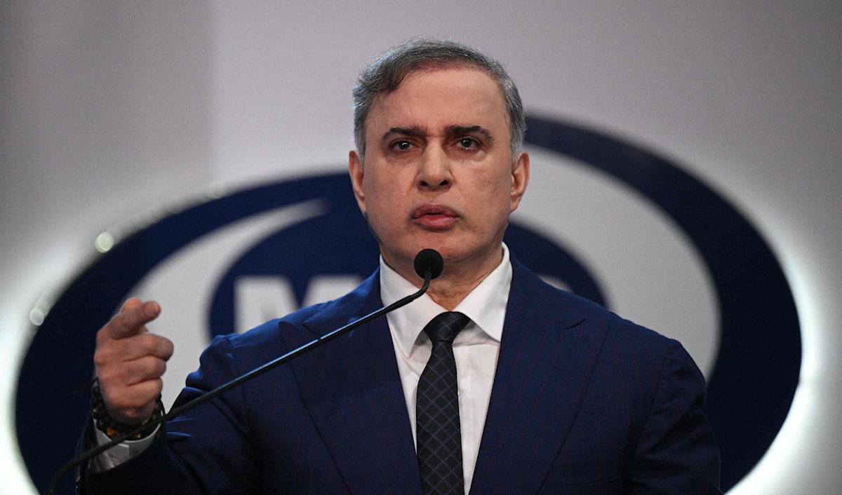 النائب العام الفنزويلي طارق ويليام صعب (أ ف ب)