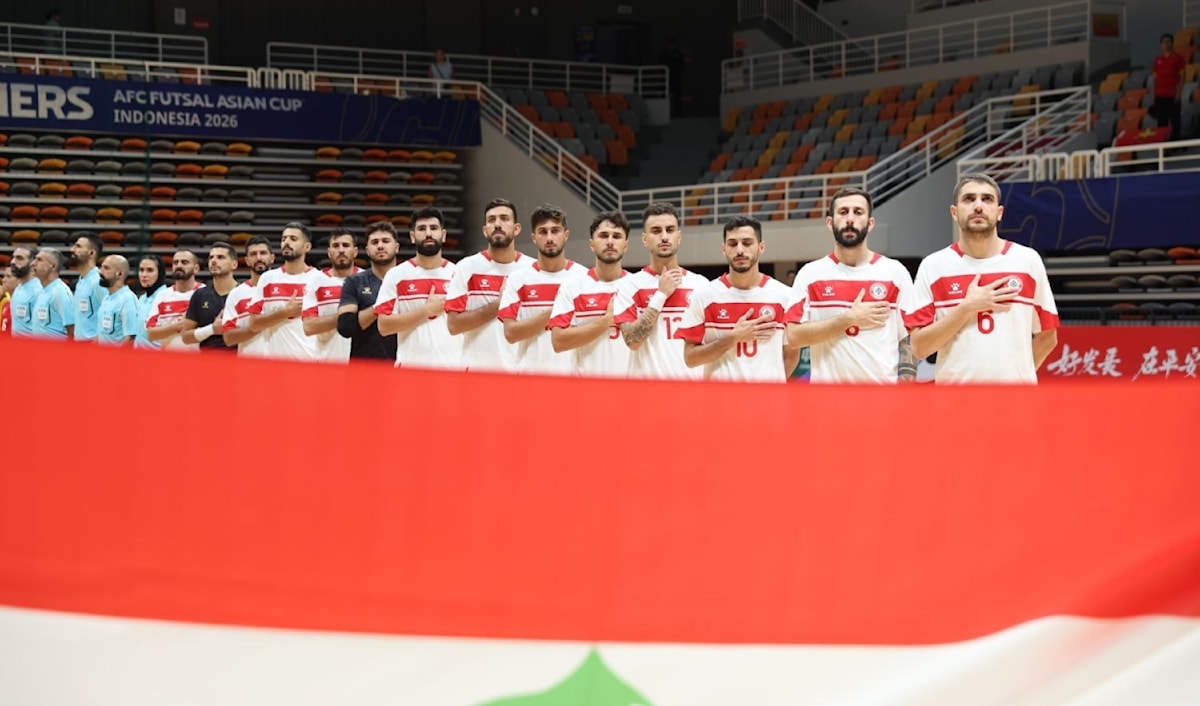 ضمن لبنان العبور إلى النهائيات بين أفضل سبعة منتخبات تحتل المركز الثاني (موقع الاتحاد اللبناني)