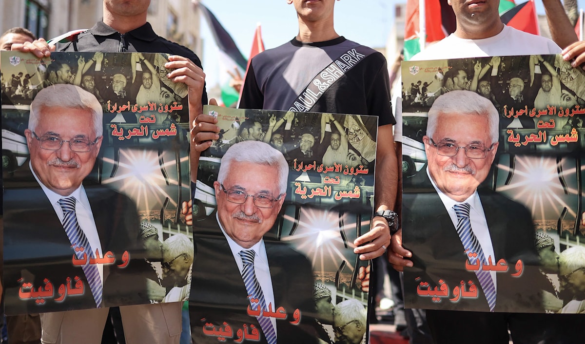 أعلن عباس أنّه «لن تكون هناك عدالة ما لم تتحرر فلسطين» (أ ف ب)