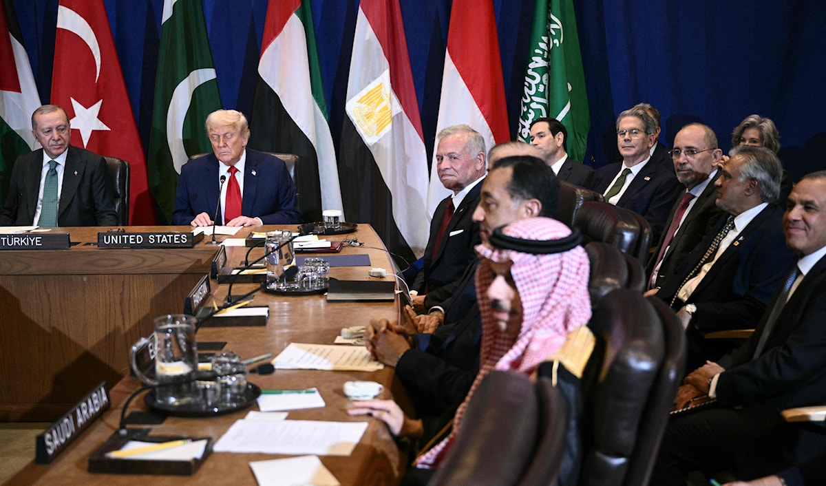 أوضح عبدالله أنّ خطة ترامب بشأن غزة «شهدت توافقاً بنسبة كبيرة» (أ ف ب)