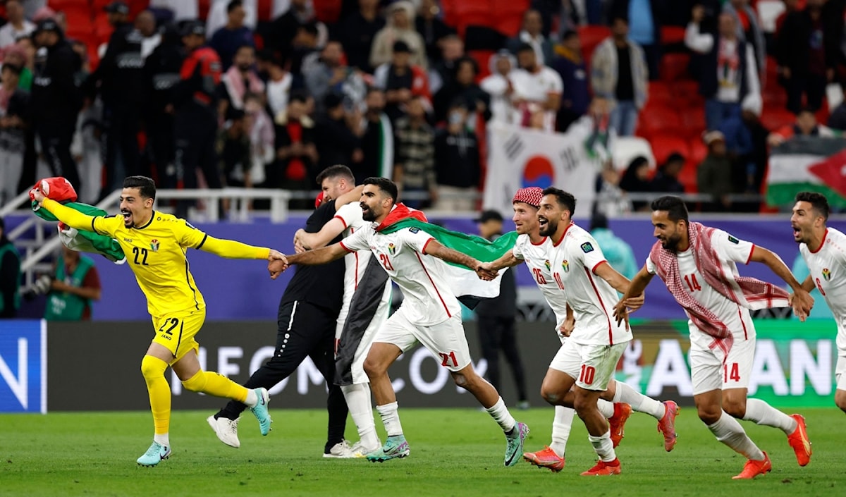 أوقعت قرعة كأس العرب الأردن في المجموعة الثالثة إلى جانب مصر والإمارات والفائز من مباراة الكويت وموريتانيا (ويب)