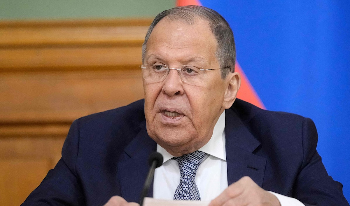 لافروف: يجب الاعتراف بالواقع الجديد على الأرض (أ ف ب)