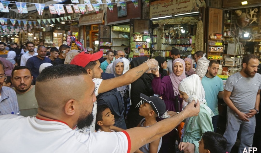 من أجواء المولد النبوي الشريف في سوريا قبل سقوط نظام بشار الأسد