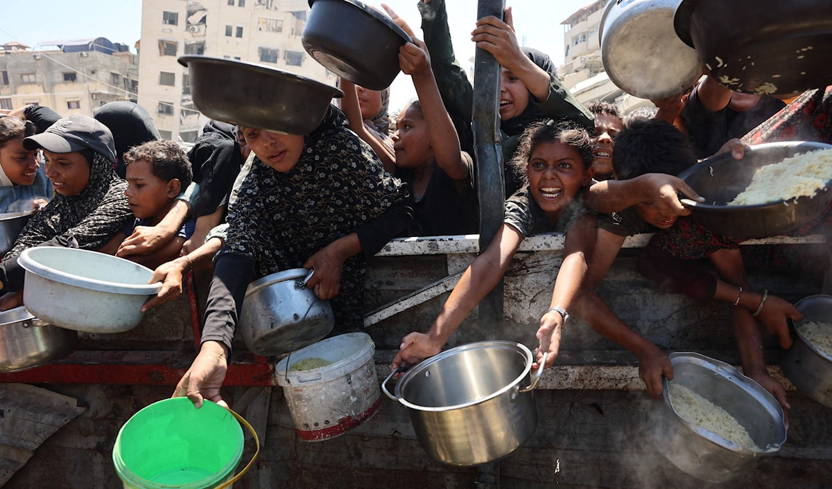 جريمة تجويع المدنيّين | أميركا للعالم: إسرائيل فوق القانون جريمة تجويع المدنيّين | أميركا للعالم: إسرائيل فوق القانون