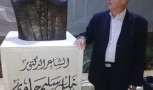 نحت تماثيل لجبران  وأنطون سعادة وكمال جنبلاط وسلطان باشا الأطرش وخليل حاوي