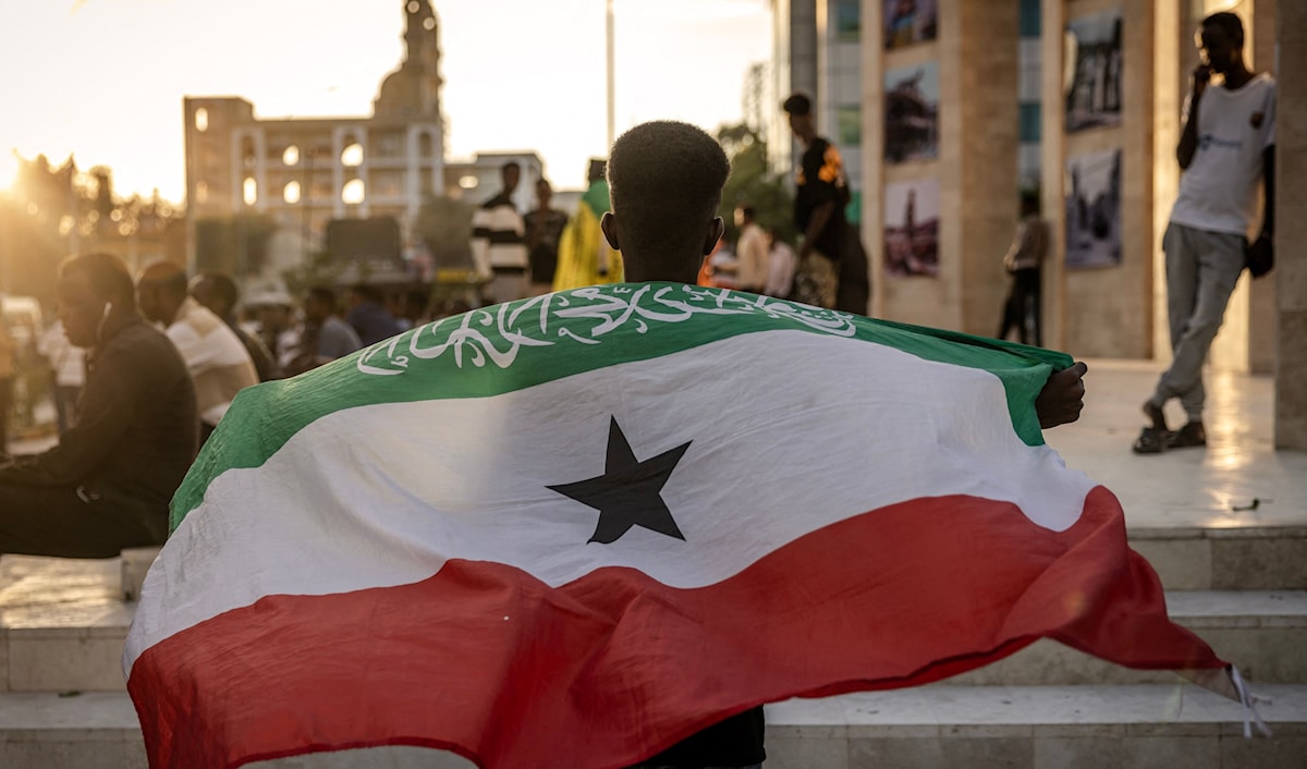 أكّد وزير خارجية أرض الصومال أنّه لم تجرَ أي مفاوضات حول هذه المواضيع (أ ف ب)