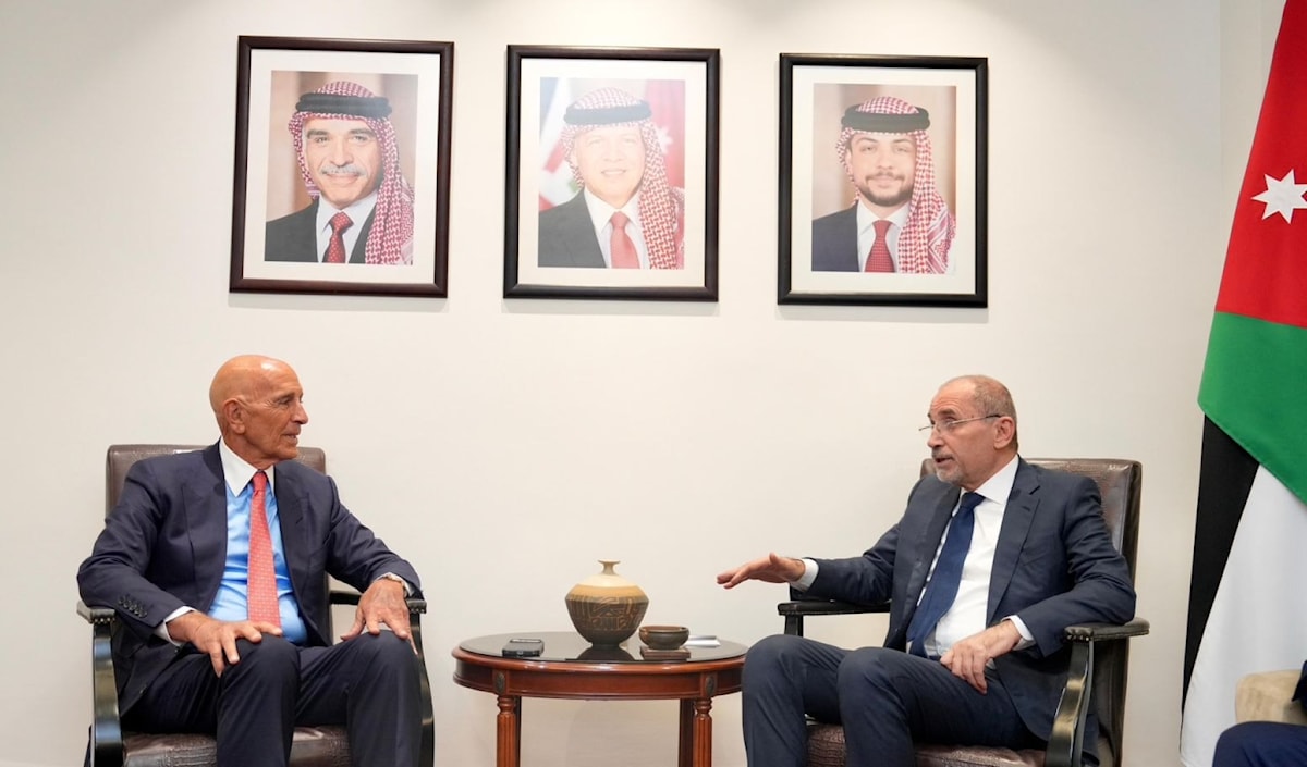 بحث الصفدي وبراك مستجدّات الأوضاع في سوريا (الخارجية الأردنية)