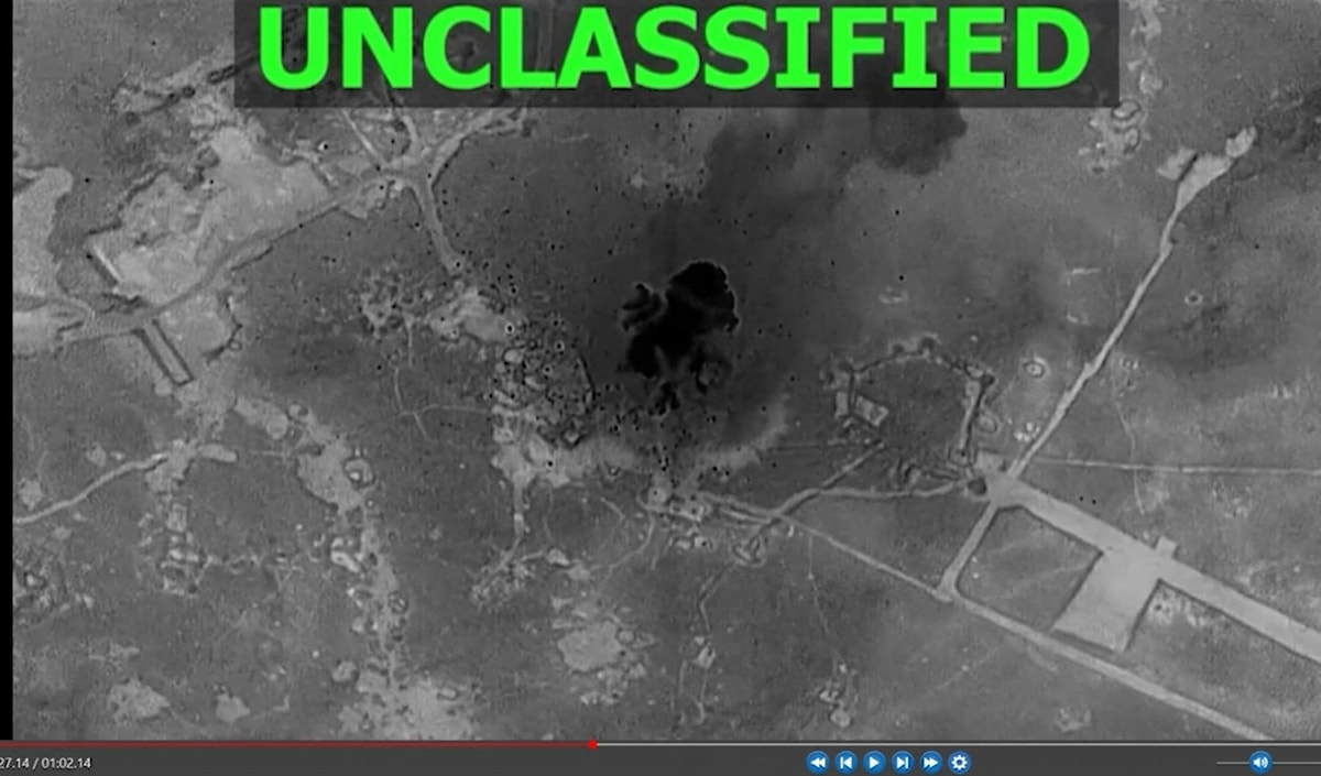 تأتي هذه الضربات في إطار عملية «عين الصقر». (أ ف ب)