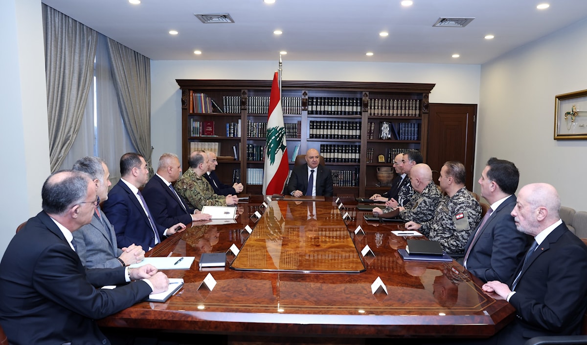 الرئيس جوزاف عون يترأس اجتماعاً أمنياً (رئاسة الجمهورية)