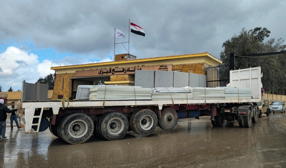 قالت «قناة كان» إن إسرائيل «ستُشغّل معبراً إضافياً» بمحاذاة «رفح» (أ ف ب)