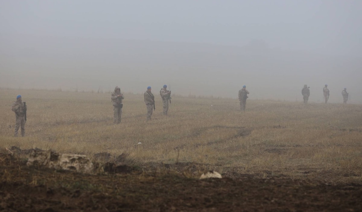 محركات الطائرة كانت لا تزال تعمل وتدور لحظة الاصطدام (من الويب)