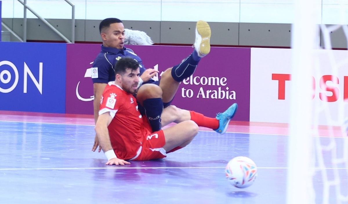 خسارة منتخب لبنان للصالات في افتتاح بطولة آسيا