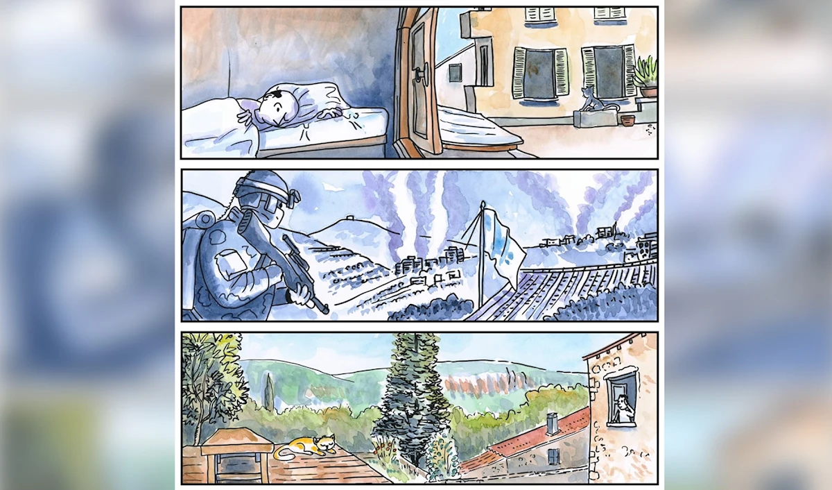 تاريخ لبنان بلغة الكوميكس