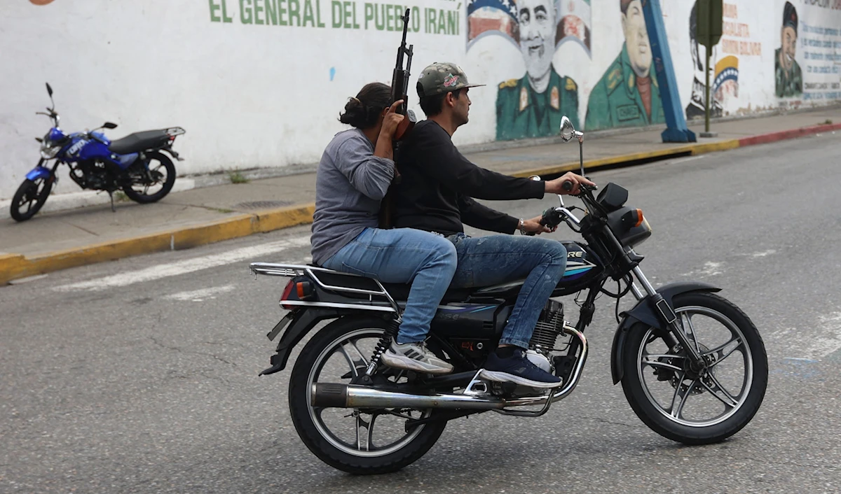 حظيت التطوّرات في فنزويلا بمتابعة واسعة في الإعلام الإيراني (أ ف ب)