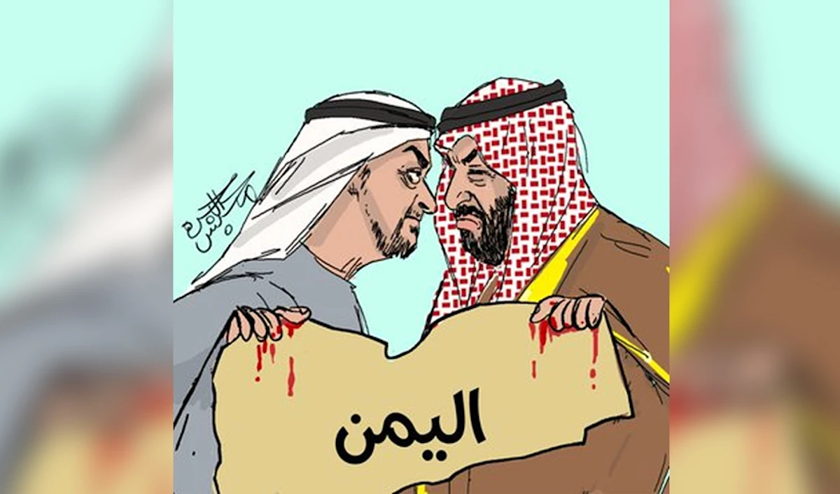 التهاوش على اليمن انعكس على الإعلام الإبراهيمي: الرياض vs أبو ظبي... حرب عدن والغبراء!