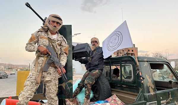 عناصر موالية للسعودية في المكلا، عاصمة حضرموت (أ ف ب)