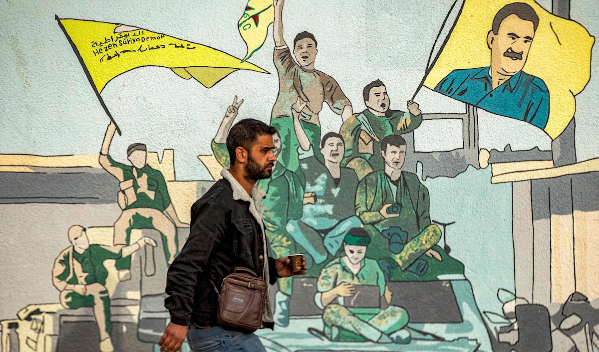 زيارة وفد "قسد" برئاسة عبدي إلى دمشق لا تسفر عن نتائج ملموسة (أ ف ب)