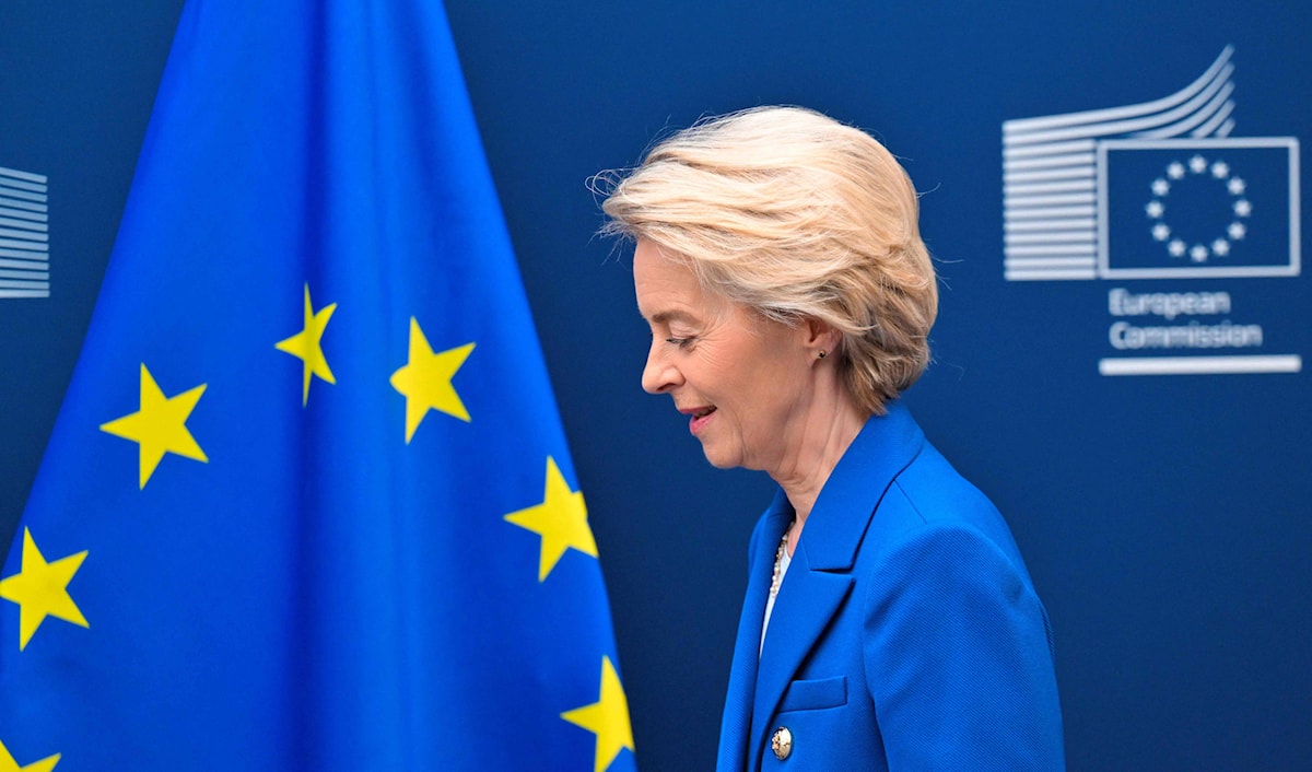 فون دير لايين ستصل الخميس إلى الأردن (أ ف ب)