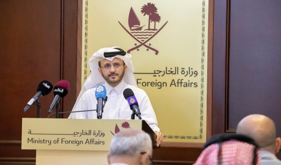 المتحدث باسم وزارة الخارجية القطرية ماجد الأنصاري (من الويب)
